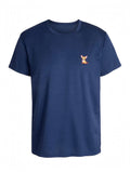 Camiseta Azul Oscuro para Hombre – Chihuahua Bordado