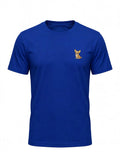 Camiseta Azul Rey para Hombre – Chihuahua Bordado