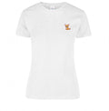 Camiseta Blanca para Mujer – Chihuahua Bordado
