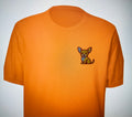 Camiseta Premium Unisex Manga Corta Naranja Chihuahua Clothing Brand