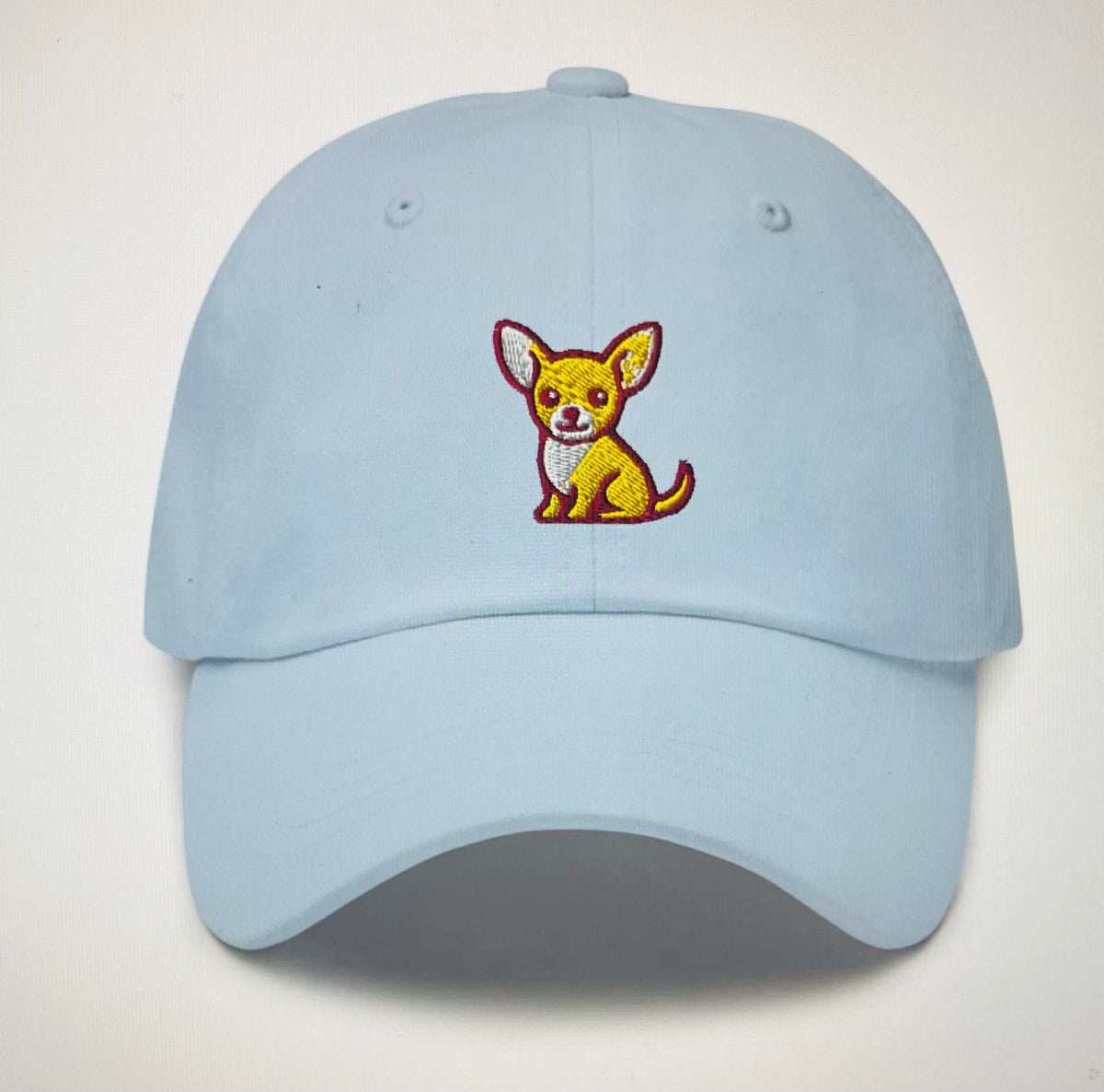 Gorra Azul Celeste Chihuahua Clothing Brand